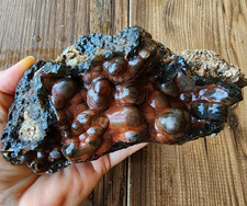 2.7 lbs (1.2 kg) Botryoidal Agate, Bubble Agate, Sagenite Agate, Botryoidal picture