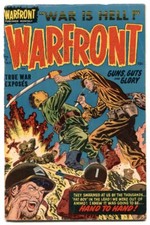 Warfront #8  1952 - Harvey  -FN- - Comic Book picture