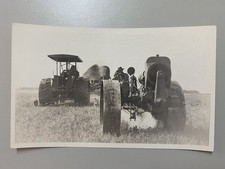 1910s Aultman Taylor & IHC Titan Mogul Gas Tractors Terry Montana Vintage Photo picture