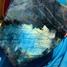 6.82LB Large Natural Gorgeous Labradorite Quartz Crystal Stone Specimen Healing picture