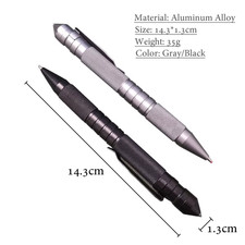 Multi-Function 3-In-1 Tactical Pen Whistle Emergency Self Defense EDC Tool Outdo picture