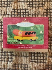 2001 Hallmark 2000 Oscar Mayer Weinermobile Ornament - Hot Dogs picture
