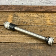 Vintage Titanium Sealed Bearing Axle 126 mm 9.7 mm 9.70 QR Hollow Hub Part picture