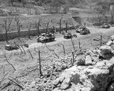 M10s in Valente Italy World War II WWII WW2 8x10 Photo 943c picture