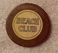  BEACH CLUB Illegal Casino Palm Beach Fl  Crest and Seal C&S RARE. buy it now picture