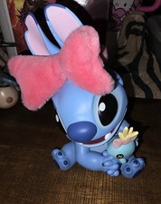 Disney Stitch & Scrump Large Figure Model Lilo & Stitch Genuine 9