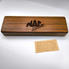 MAC Tools Limited Edition Extension Set 24k Gold Plated Wood Case picture