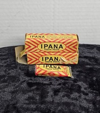 Vintage Ipana Tooth Paste Trial Sample Tube W/ Boxes NOS Bristol-Myers 1950s picture