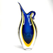 Vintage Murano glass vase by Flavio Poli for Seguso, 1960s , Freeform Italian picture