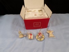 Set of 12 Lenox Winter Delights Mini Miniature Ornaments - New in Box picture