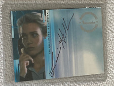 2001 Inkworks X-Files Seasons 4 & 5 Autograph Card Laurie Holden #a4 w/ Redemp picture