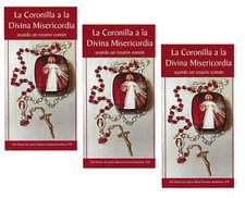 Espanol: 3 copias de La Coronilla de la Divina Misericordia Divine Mercy Spanish picture