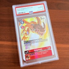 PSA 10 GEM MT Greymon Promo PB19 English 2025 BT14-012 picture