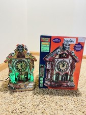 Lemax Spooky Town Cursed Cuckoo House Halloween Village picture