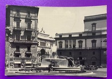 NAPLES PIAZZA TRIESTE E TRENTO, NEW FOUNTAIN, 1950s, Campania -65740 picture