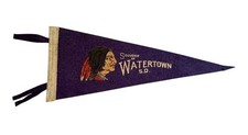 Vintage Watertown South Dakota Pennant 12