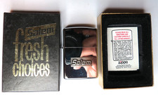 VINTAGE 1996 SALEM ZIPPO L  XII BRADFORD LIGHTER IN BOX picture