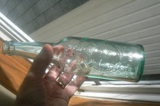 RARE NEAR MINT 1900S Standard Brewery AQUA GREEN Glass Beer Bottle CHICAGO, ILL picture