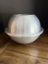 Vintage Vita Craft No 625 Aluminum Mixing Bowl With Lid Cover USA MCM 11.5in picture