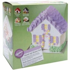 New In Box Vintage Wilton Stand-Up 3-D House Pan Set 2105-2070 picture