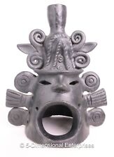 VTG Oaxacan Mexican Folk Art TOTEM Candle Holder 8 1/2 in Sculpture picture