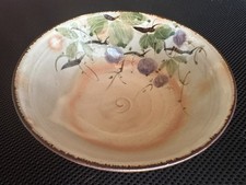 Vintage Kyo Kiyomizu Ware Matcha Chawan Tea Bowl Shunzan Kiln Kyoto Japan picture