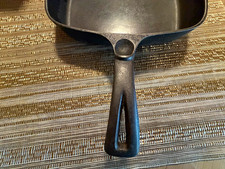 Vintage Wagner Ware Sidney -O- Cast Iron Square Skillet #1218 Unrestored As-Is⁠ picture