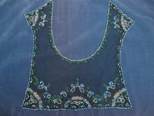 Vintage 20s 30s beaded collar picture