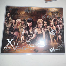 Xena Official Xena Convention 2010 Signed Poster w/ Certificate of authenticity picture