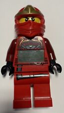Lego Ninjago Red Kai Digital Alarm Clock 9” Ninja Figure Lights Up - Tested picture