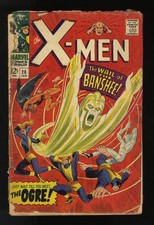 X-Men #28 P 0.5 1st Appearance Banshee Cyclops  Ogre Marvel 1967 picture