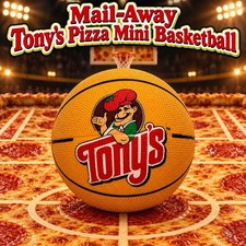 Vintage Tony’s Pizza Mail-Away Mini Basketball picture