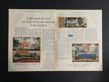 Ford Model a 1928 Two-page Print Advertisement picture