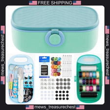 Sewing Kit with 140pcs Supplies and Portable Storage Box picture