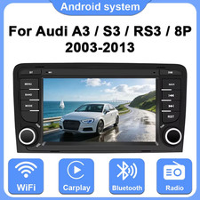 Android 13 Car Radio for Audi A3 S3 RS3 8P 2003-2013 7'' Car Radio with SD Funct picture