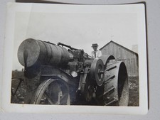 Vintage Tractor Photo Early 1900's Farm Tractor picture