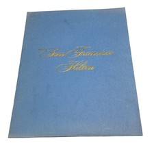 Vintage San Francisco Hilton Hotel Laundry Folder Door Hangers Lot California picture