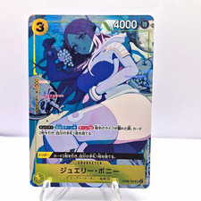 Bandai One Piece Card Game OP08-105 Jewelry Bonney SR Alt Art Foil JPN picture