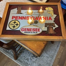 Genesee Beer Vintage A History of Pennsylvania Beer Advertising Sign Bar Decor picture