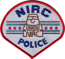 NORTHEAST ILLINOIS REGIONAL COMMUTER RAIL CORPORATION POLICE DEPARTMENT PATCH picture