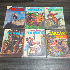 Lot of 6 Vintage Mexican Novaro Tarzan Comics – 1960s Spanish Language picture