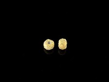 Gold Plated Trabzon kazaz hand-knitted beads 2pcs 1000 silver for tasbih 912067 picture
