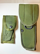 USGI M12 Beretta M9 Pistol Holster & Matching Magazine Ammo Pouch Set OD Green picture