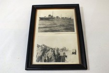 Vtg 1945 USS YMS 295 Mine Sweeper WWll Majuro Atoll Gilbert Island Saipan Photo picture