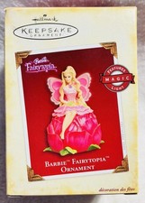 Hallmark Keepsake  BARBIE FAIRYTOPIA ORNAMENT Elina- 2005 Magic Light-A-12-1-15 picture