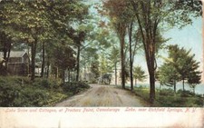 Lake Drive Cottages Canadarago Lake Richfield Springs NY Antique  VTG P126 picture