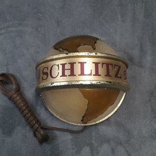 VTG 1960 SCHLITZ Beer Lighted Bar Sign Glode Needs Bulb picture