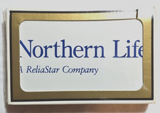 Northern Life ReliaStar Company Gemaco Bridge Playing Cards Deck Sealed Vintage  picture