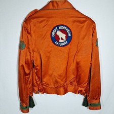 VINTAGE 1947 Great Northern Railway Empire Builder Jacket Souvenir Sutherland Co picture
