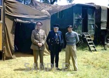 Winston Churchill Sir Alan Brooke Bernard Montgomery 5x7 World War II Photo 635 picture